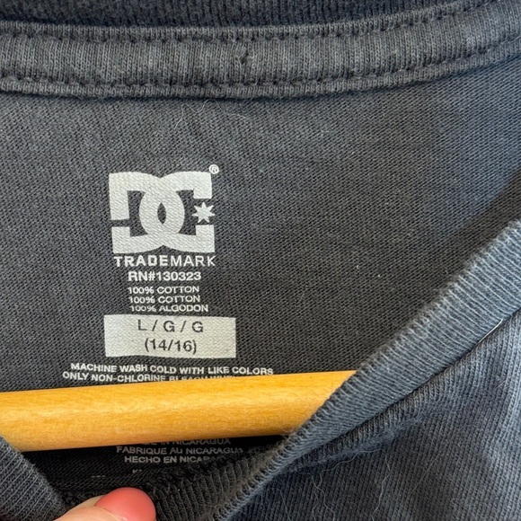 DC Black Short Sleeve Graphic Tee - Picture 3 of 3